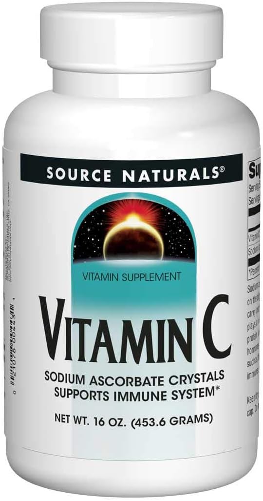 Vitamin C Sodium Ascorbate Crystals 8oz