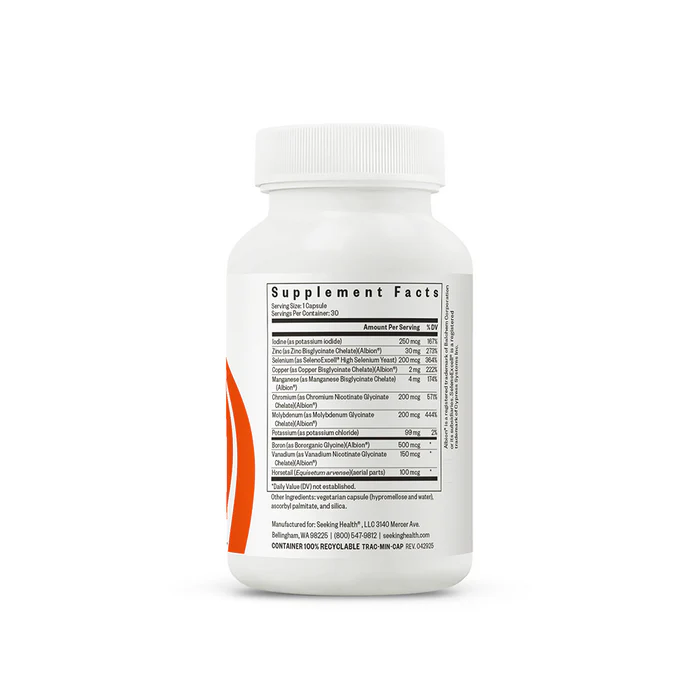 Seeking Health Trace Minerals 30cap