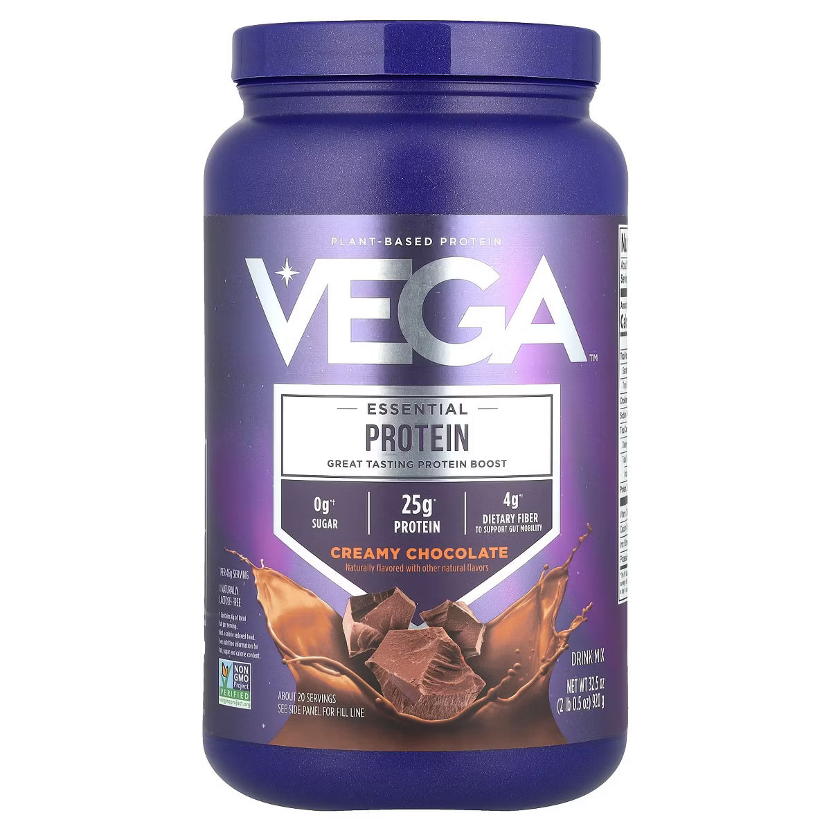 Vega, Essential Plant-Based Protein, 2 lb 0.5 oz (920 g)