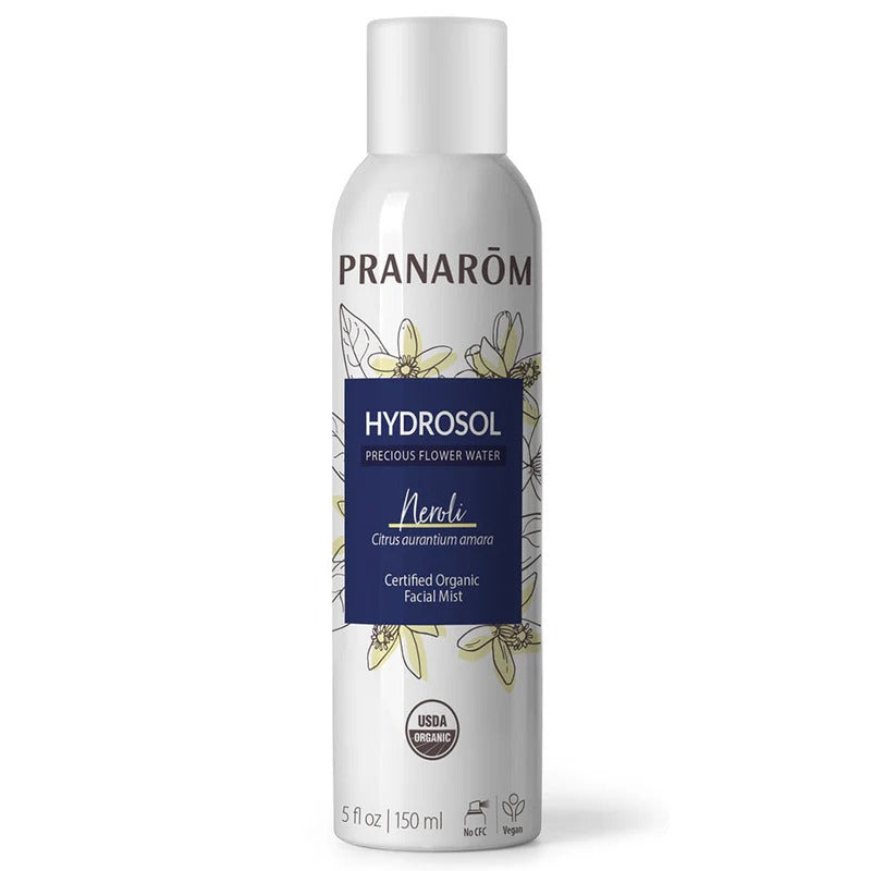 Pranarom Hydrosol Precious Flower Water: Rosmary, Chamomile, Lavander, Tea Tree, Damask Rose,Neroli