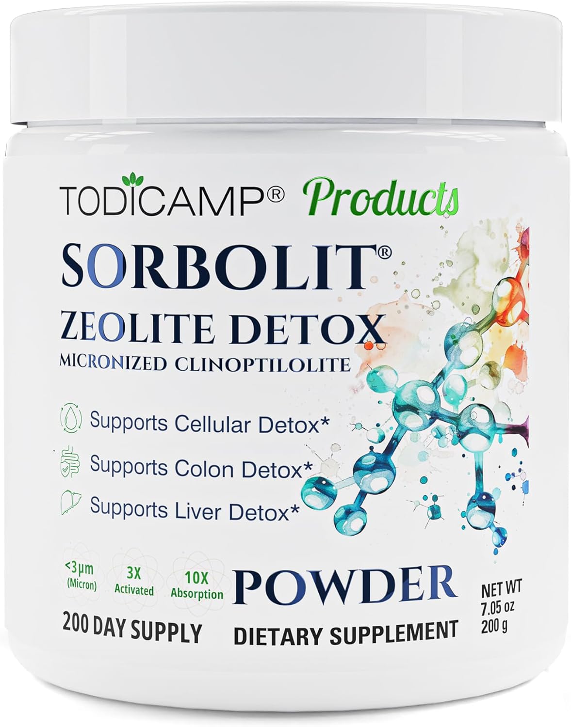Todicamp Zeolita Powder 200gr
