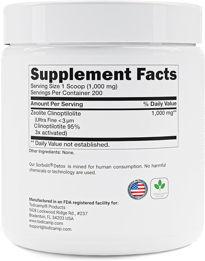 Todicamp Zeolita Powder 200gr