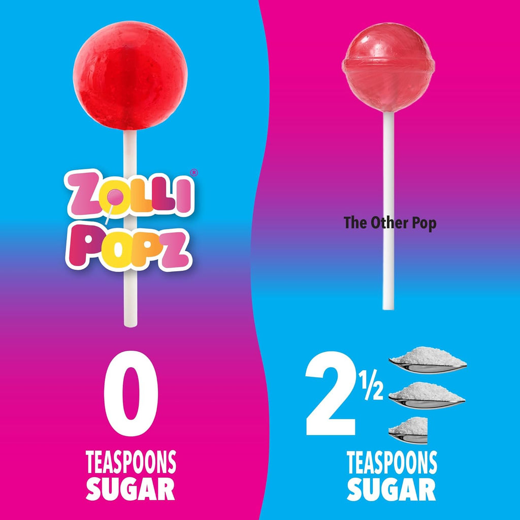 Zollipops, Suckers, Mango+Strawberry Unitario