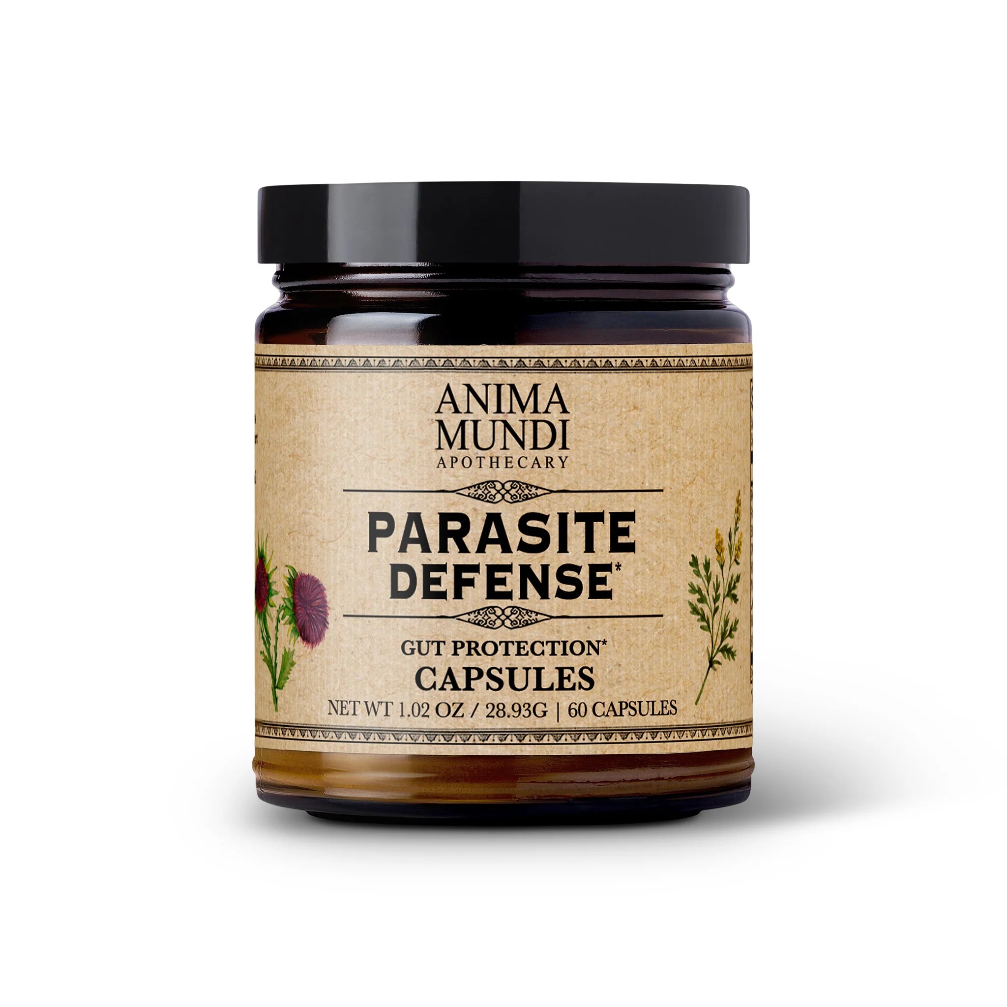 Parasite Defemse- Gut Protection- 60cap