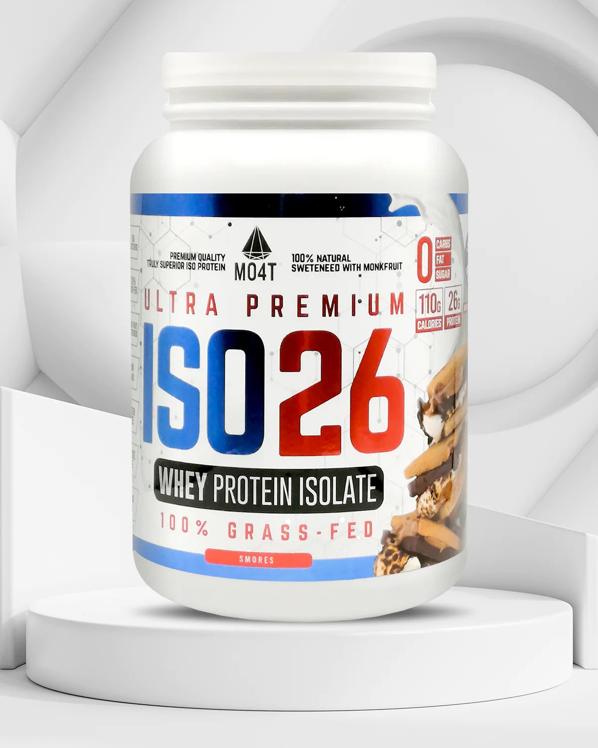 Whey Protein Isolate - Chocolate Milk, Cookies and Cream, Smores, Vanilla Flavors