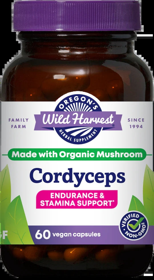 Cordyceps 60 gelatin capsules