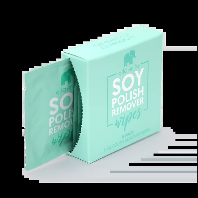 Soy Nail Polish Remover Wipes