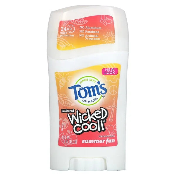 Toms of Maine Kids Wicked Cool Deodorant Stick Summer Fun 1,6oz