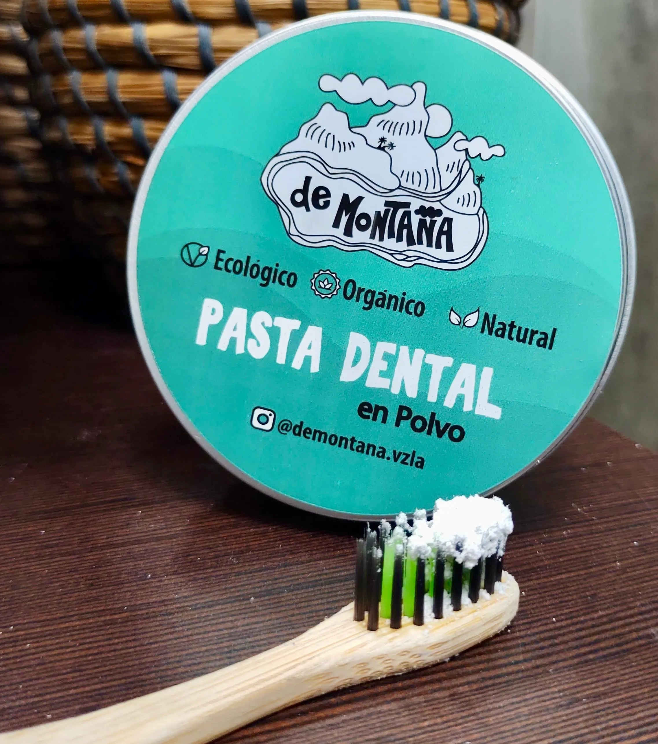 Pasta dental en polvo De Montaña