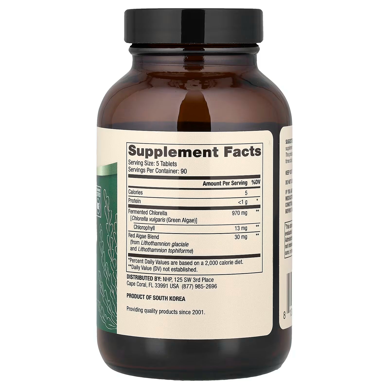 Dr Mercola Chlorella Ferment with Clorofila 450tab