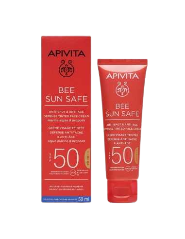 apivita-bee-sun-safe-crema-facial-antiedad-y-antimanchas-con-color-spf-50-50-ml-removebg-p