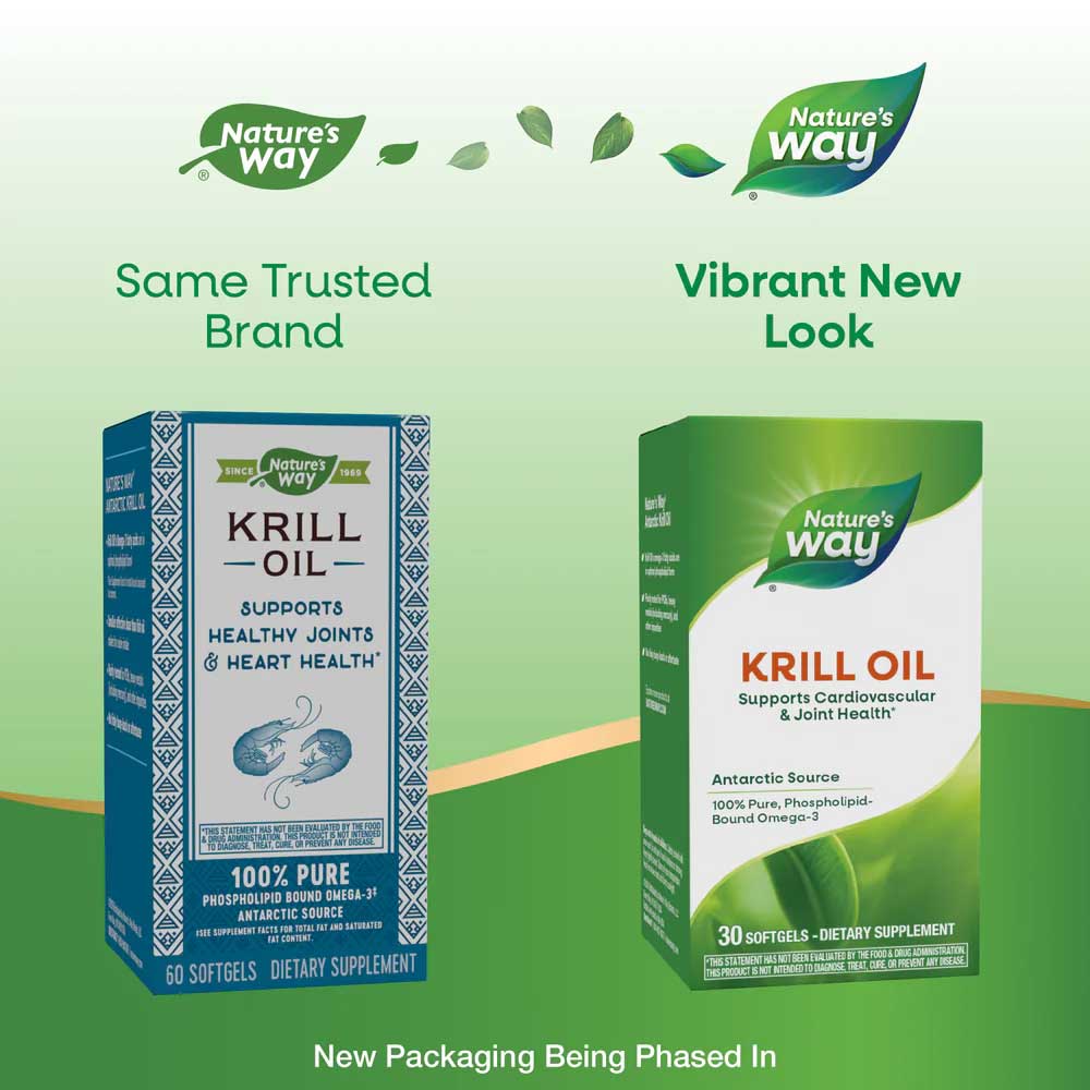 NATURES WAY KRILL OIL 60 SOTFGEL