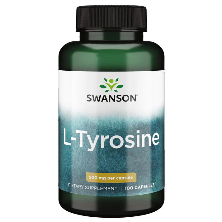 Swanson, L-Tyrosine 500mg 100caps