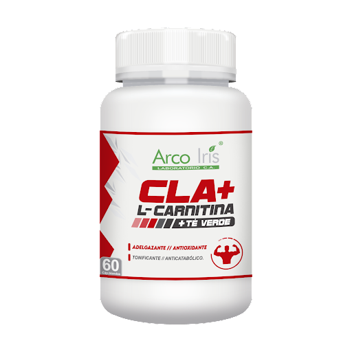 CLA+L-CARNITINA+ TE VERDE 60CAP
