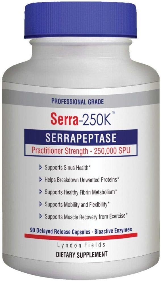 Lyndon Fields Serrapaptase 250.000 SFU 90cap