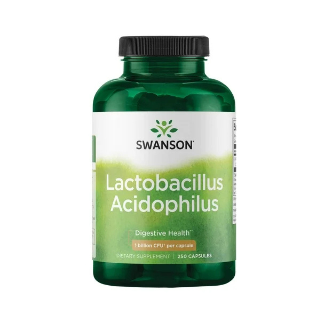 Swanson, Lactobacillus Acidophillus 1 Bil CFU 250 caps