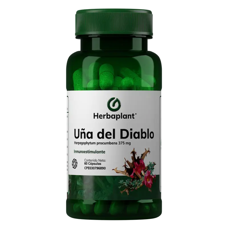 Uña del Diablo 375mg 60 cap